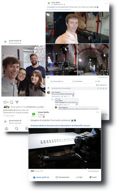 Preview af indlæg fra Green Media SoMe
